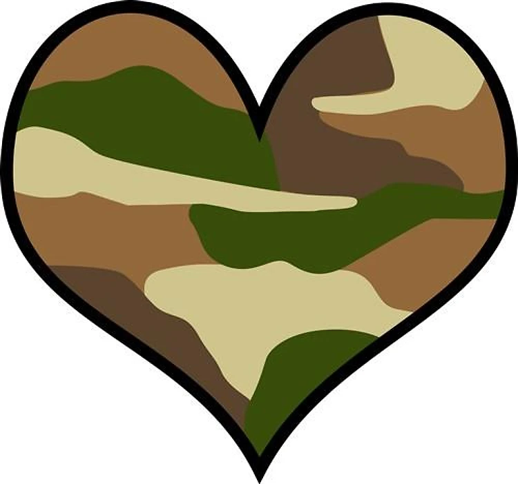 CAMOUFLAGE HEART