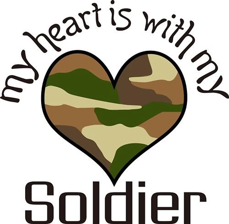 HEART IS WITH MY SOLDIER
