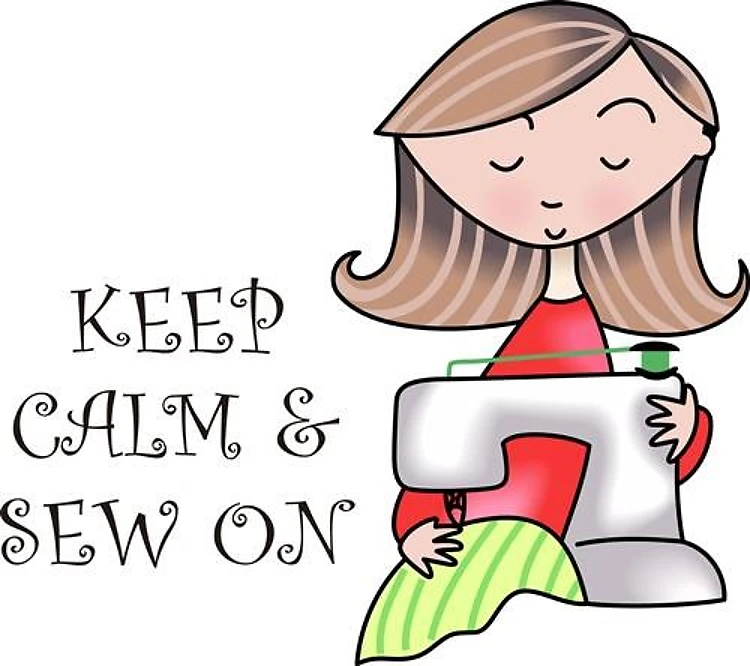 KEEP CALM AND SEW ON