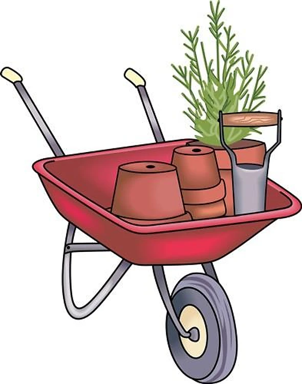 GARDENING WHEELBARROW