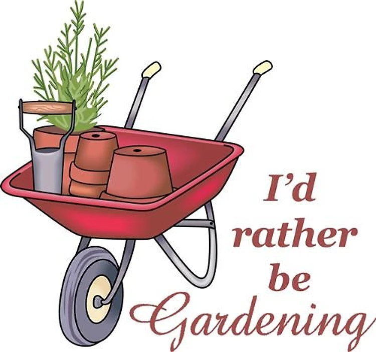 RATHER BE GARDENING