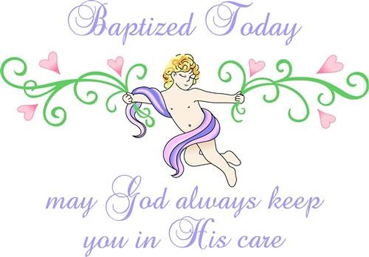 BAPTIZED TODAY