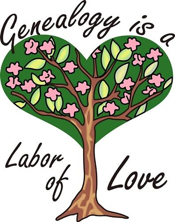 GENEALOGY LABOR OF LOVE