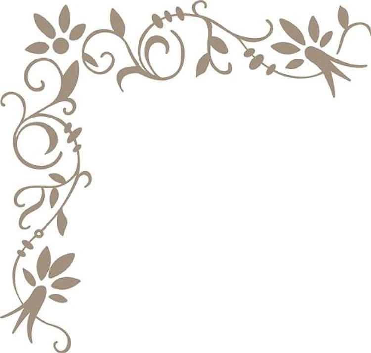 SCROLL CORNER BORDER