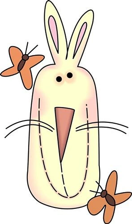 RABBIT AND BUTTERFLY