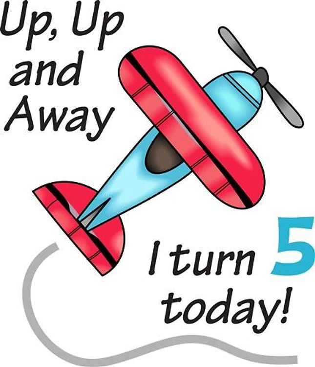 I TURN FIVE TODAY