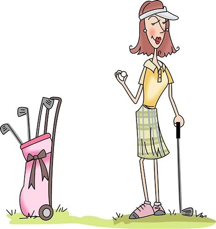WOMAN GOLFER