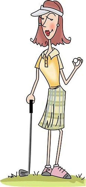 WOMAN GOLFER