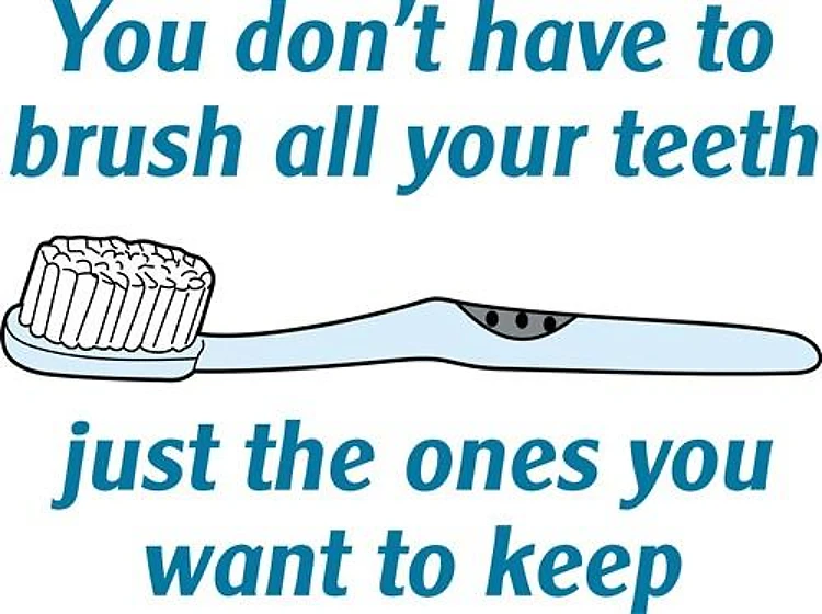 BRUSH ALL YOUR TEETH