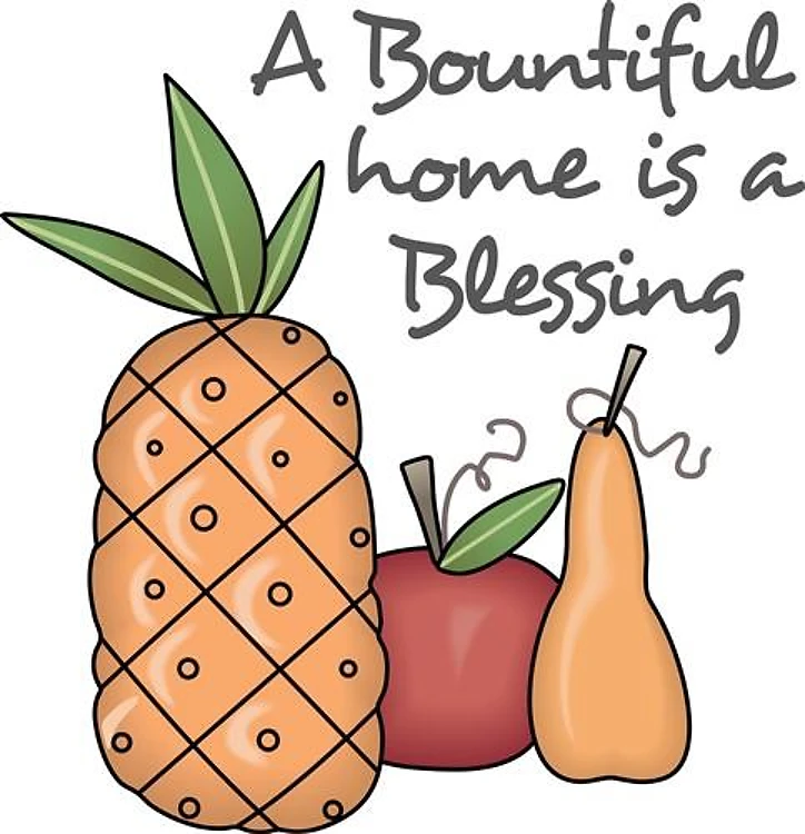 BOUNTIFUL HOME IS BLESSING