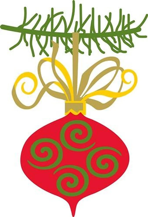 ORNAMENT ON BRANCH