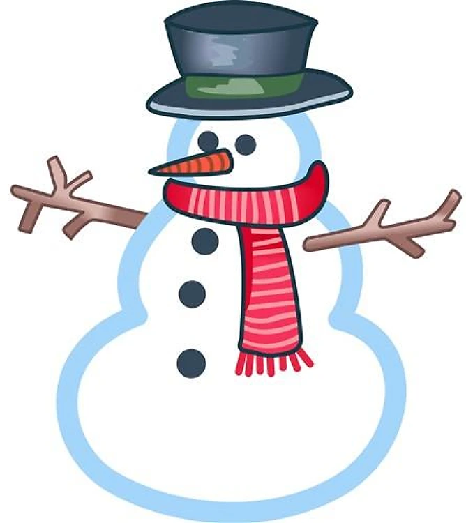 APPLIQUE SNOWMAN