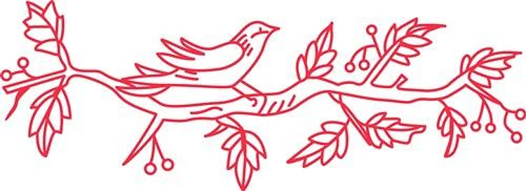 REDWORK BIRD
