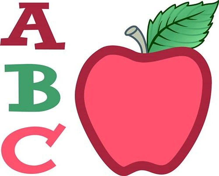 APPLE APPLIQUE ABC