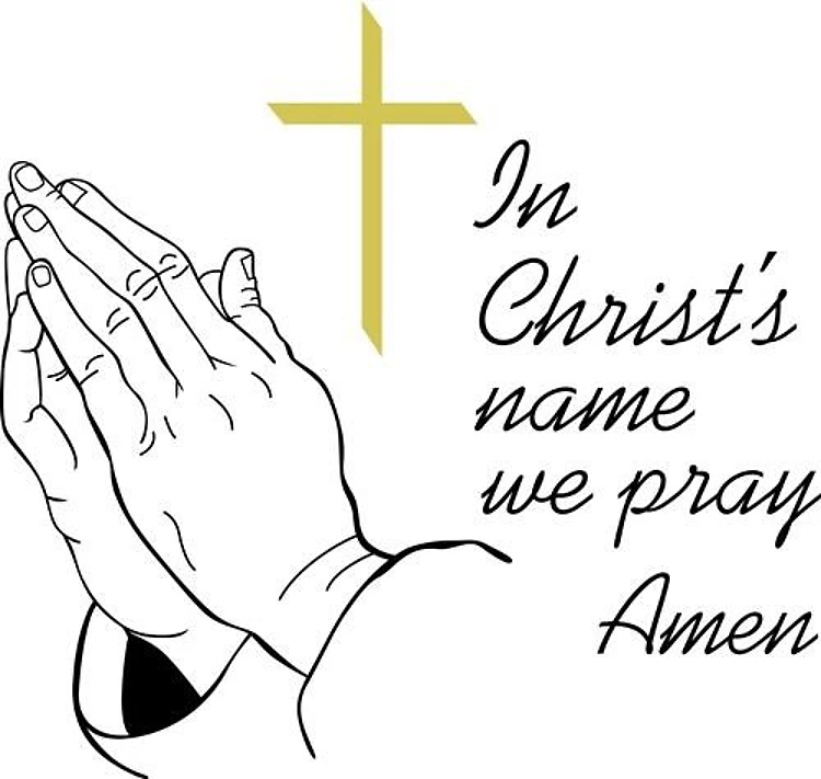 IN CHRISTS NAME WE PRAY