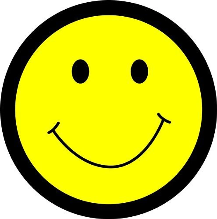 SMILEY FACE APPLIQUE