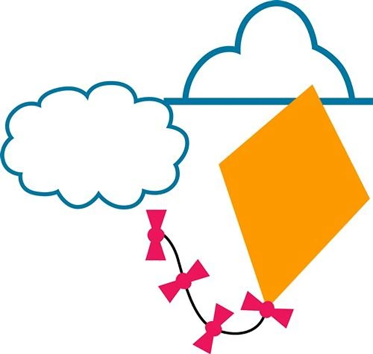 MINI KITE IN SKY