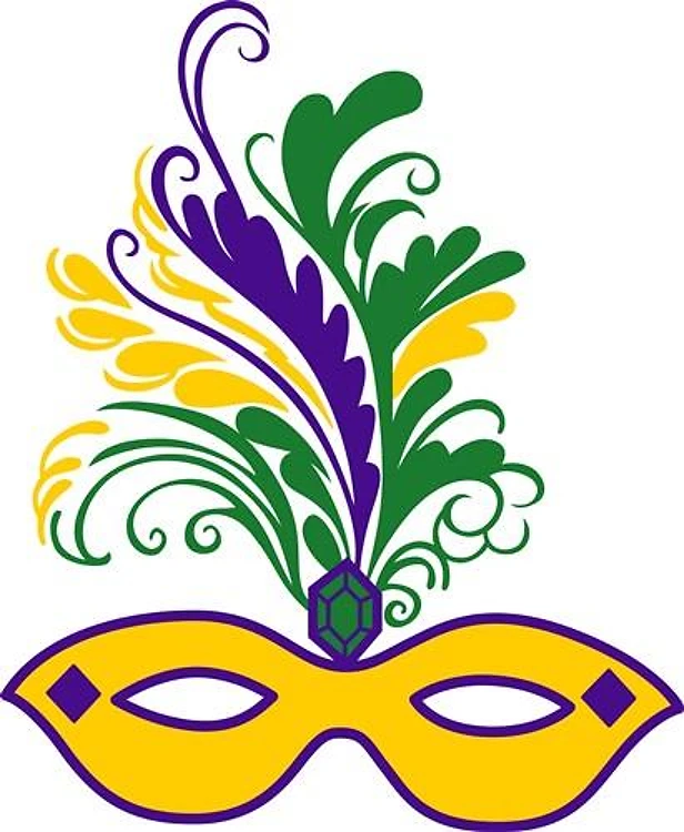 MARDI GRAS MASK