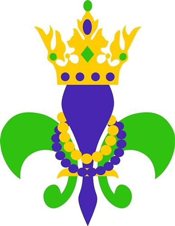 MARDI GRAS FLEUR DE LIS