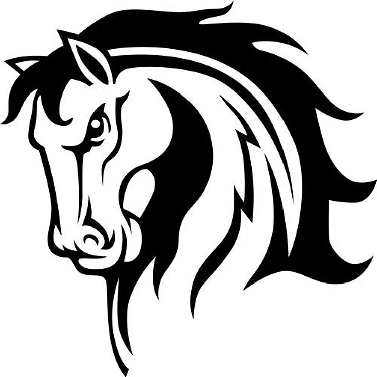 ONE COLOR HORSE
