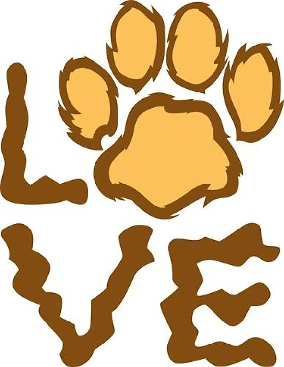 PAW PRINT LOVE