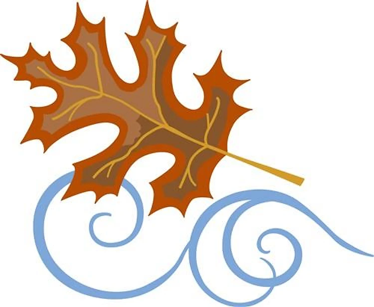 OAK LEAF IN WIND