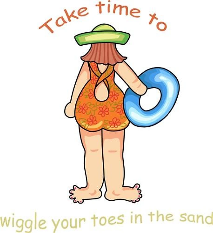 WOMAN IN BATHING SUIT