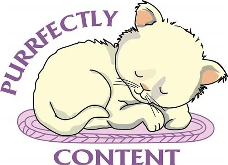 PURRFECTLY CONTENT
