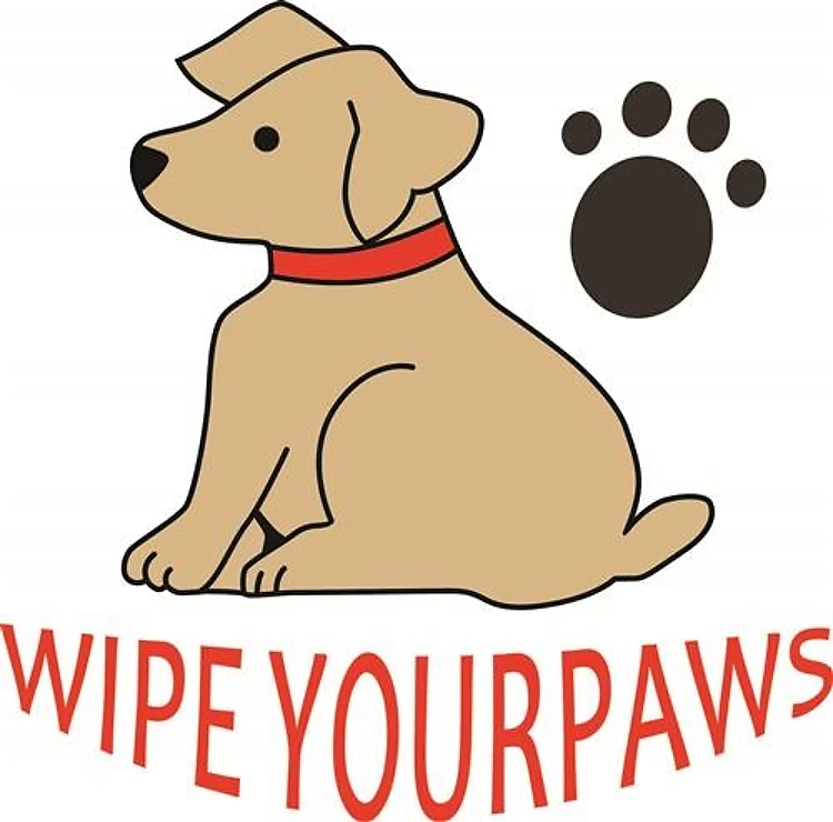 WIPE YOUR PAWS