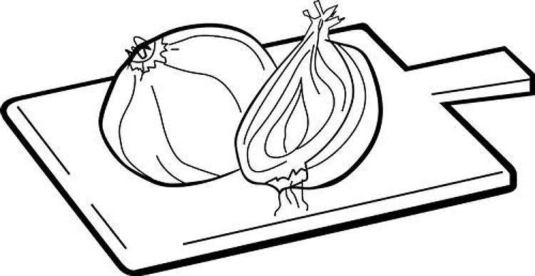 CUTTING ONIONS