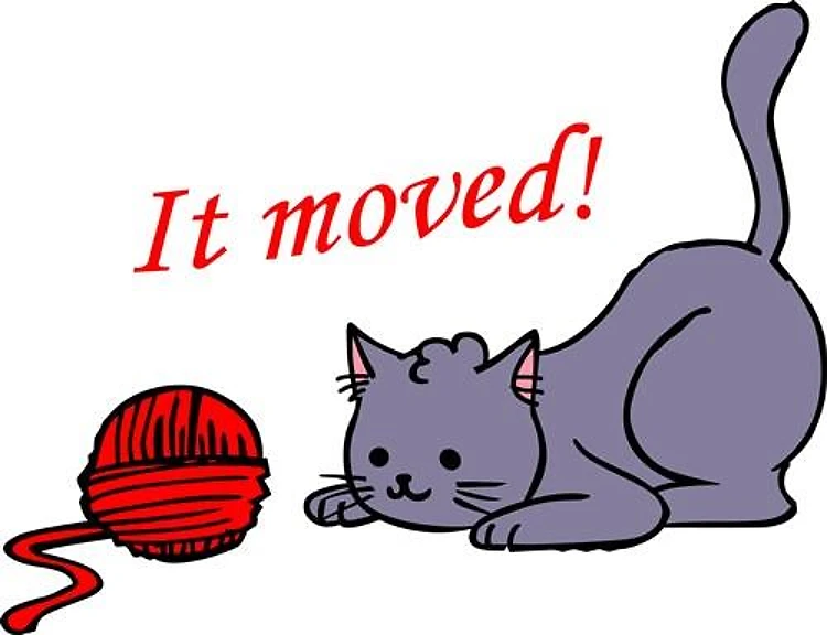 IT MOVED