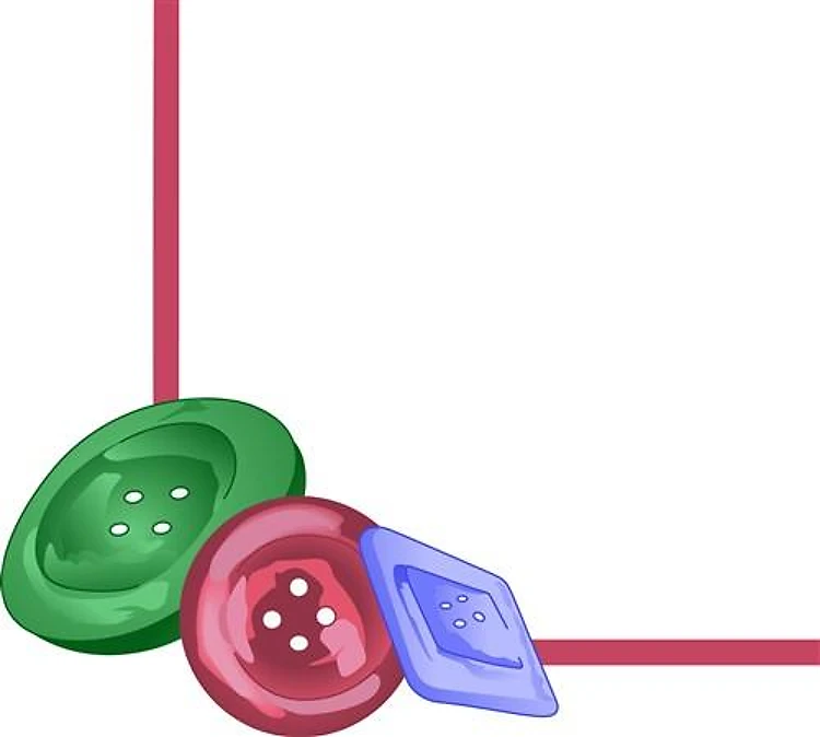 BUTTON CORNER BORDER