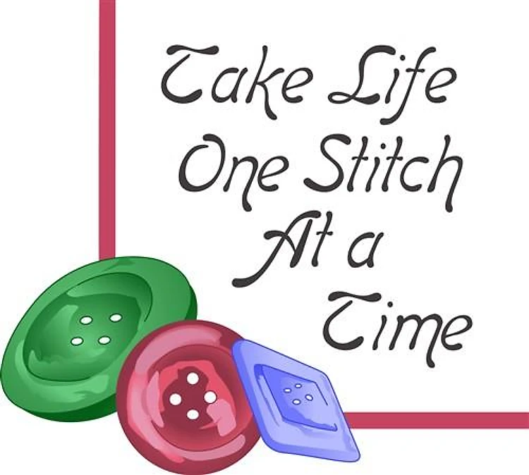 ONE STITCH AT A TIME