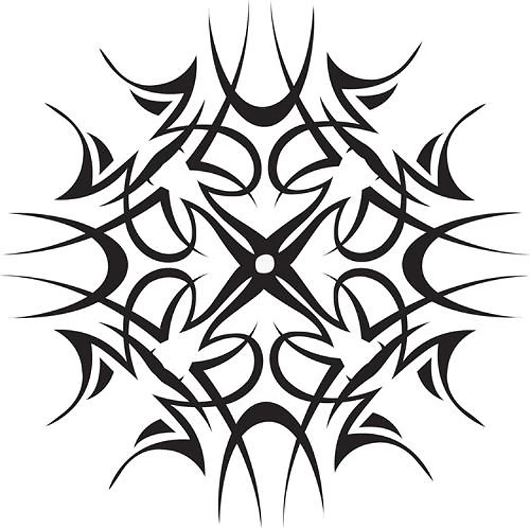 TRIBAL SNOWFLAKE
