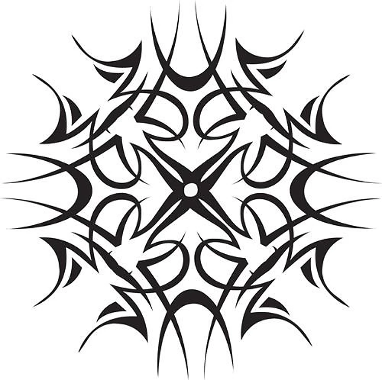 LARGE TRIBAL SNOWFLAKE