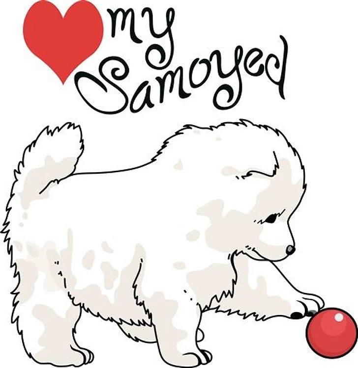 LOVE MY SAMOYED
