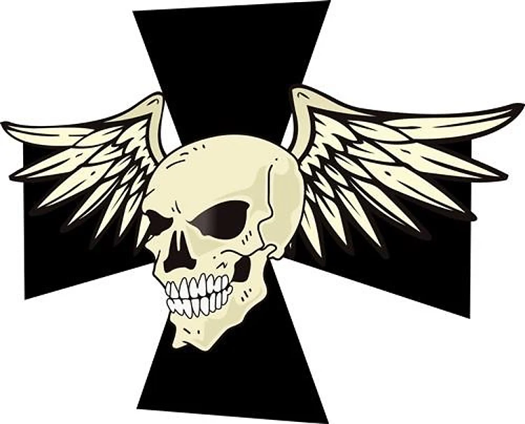 CHOPPERS WINGED SKULL