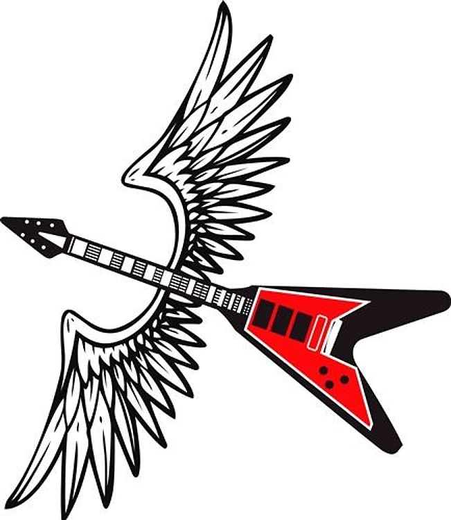 WINGED GUITAR