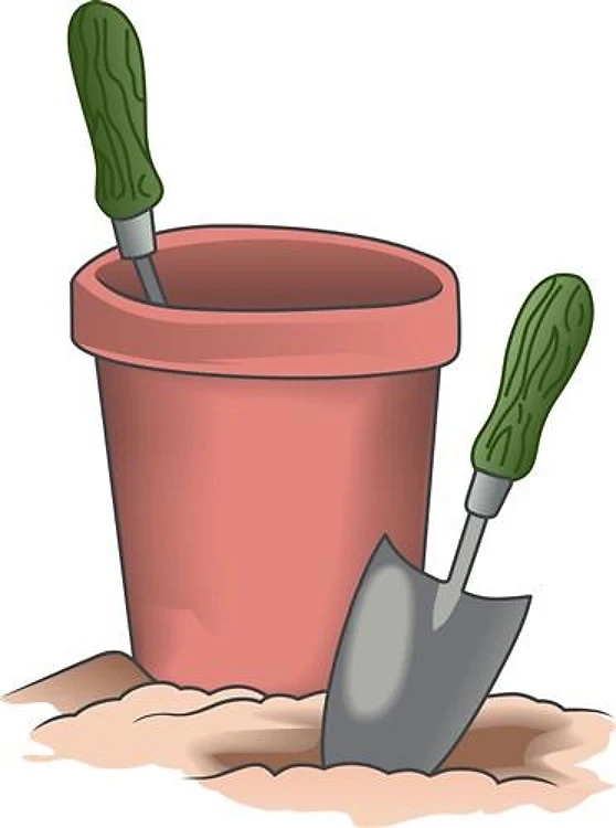 EMPTY CLAY POT