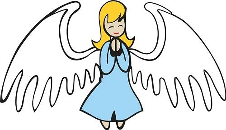 ANGEL PRAYING