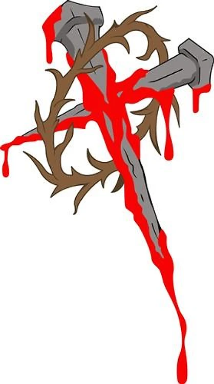 CROSS OF NAILS