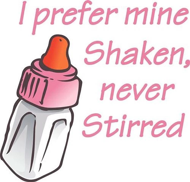 SHAKEN NEVER STIRRED