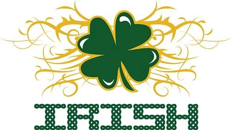 IRISH CLOVER APPLIQUE