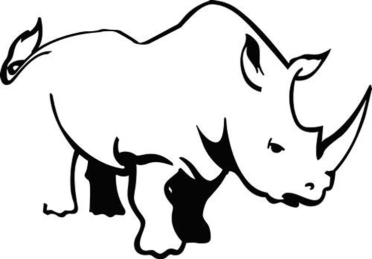 RHINO OUTLINE