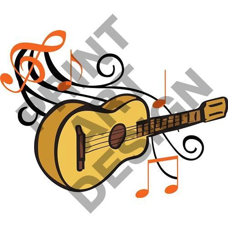 ACOUSTIC GUITAR AND MUSIC
