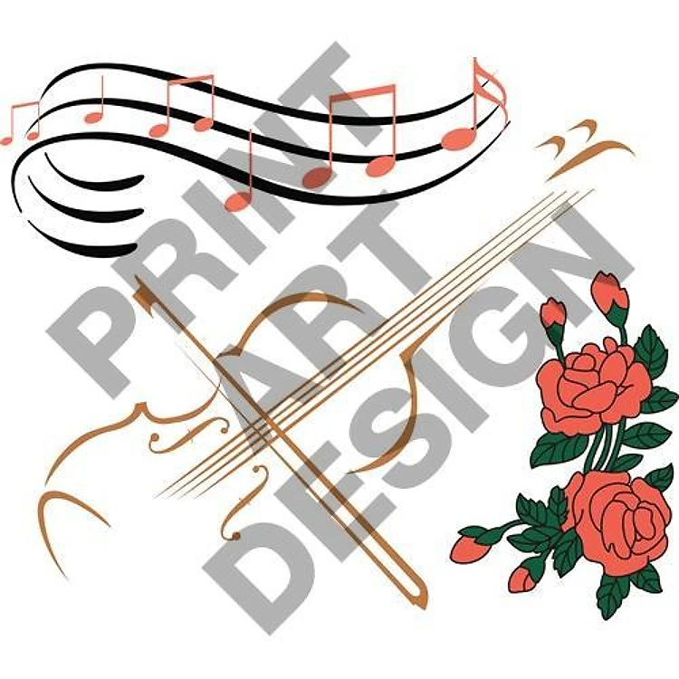 VIOLIN MUSIC ROSES