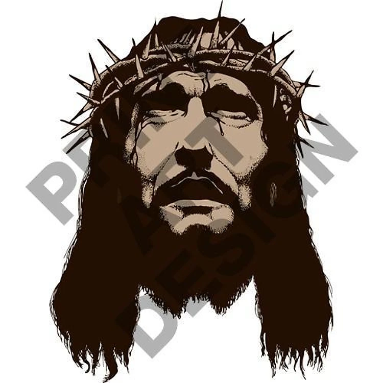JESUS WITH CROWN OF THORNS