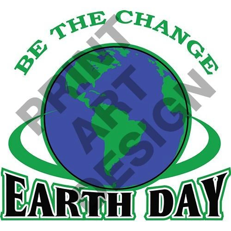 BE THE CHANGE APPLIQUE