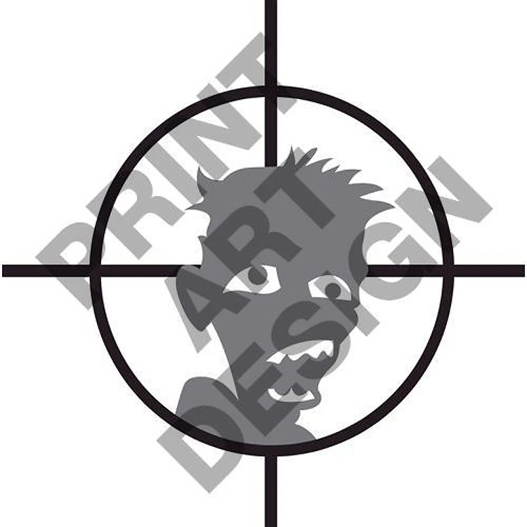 ZOMBIE IN CROSSHAIRS