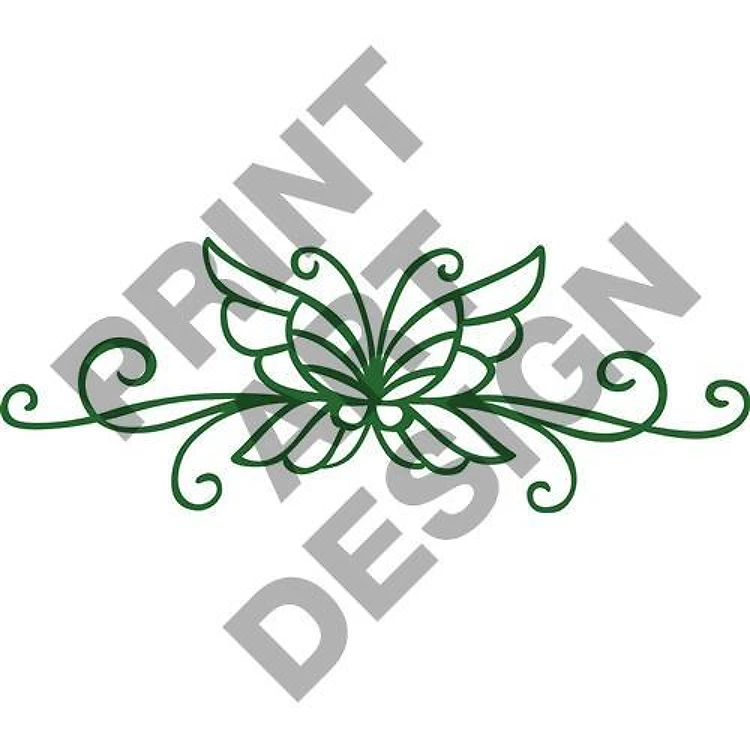 BUTTERFLY SCROLL MEDIUM